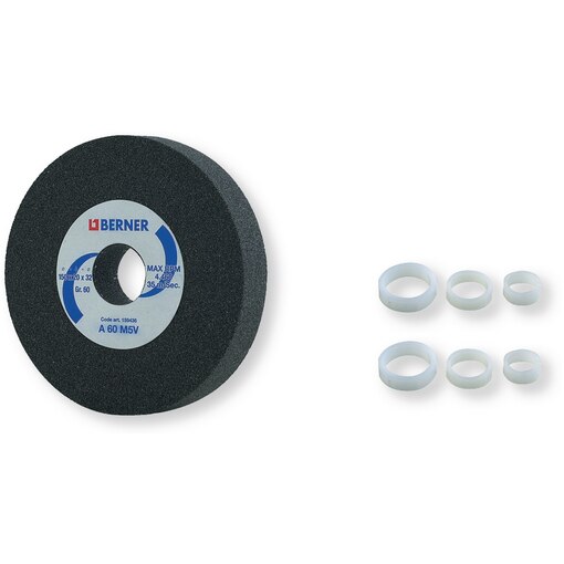 Disc P 60 pentru polizor de banc dublu, corindon normal Ø 200x25mm